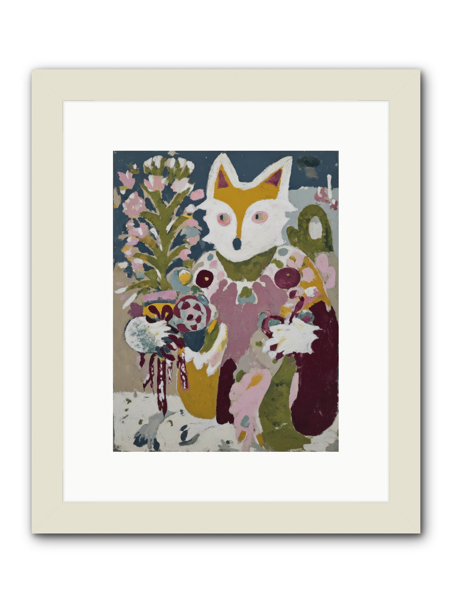 Guardian Of The Glow -- Framed Print - White 9x12