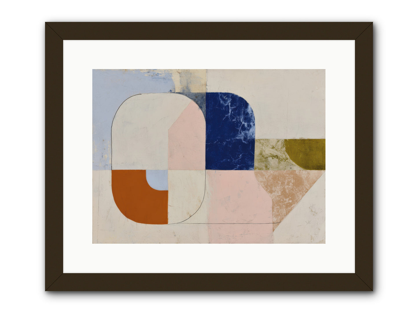 Halbrook Ridge -- Framed Print - Black 16x12