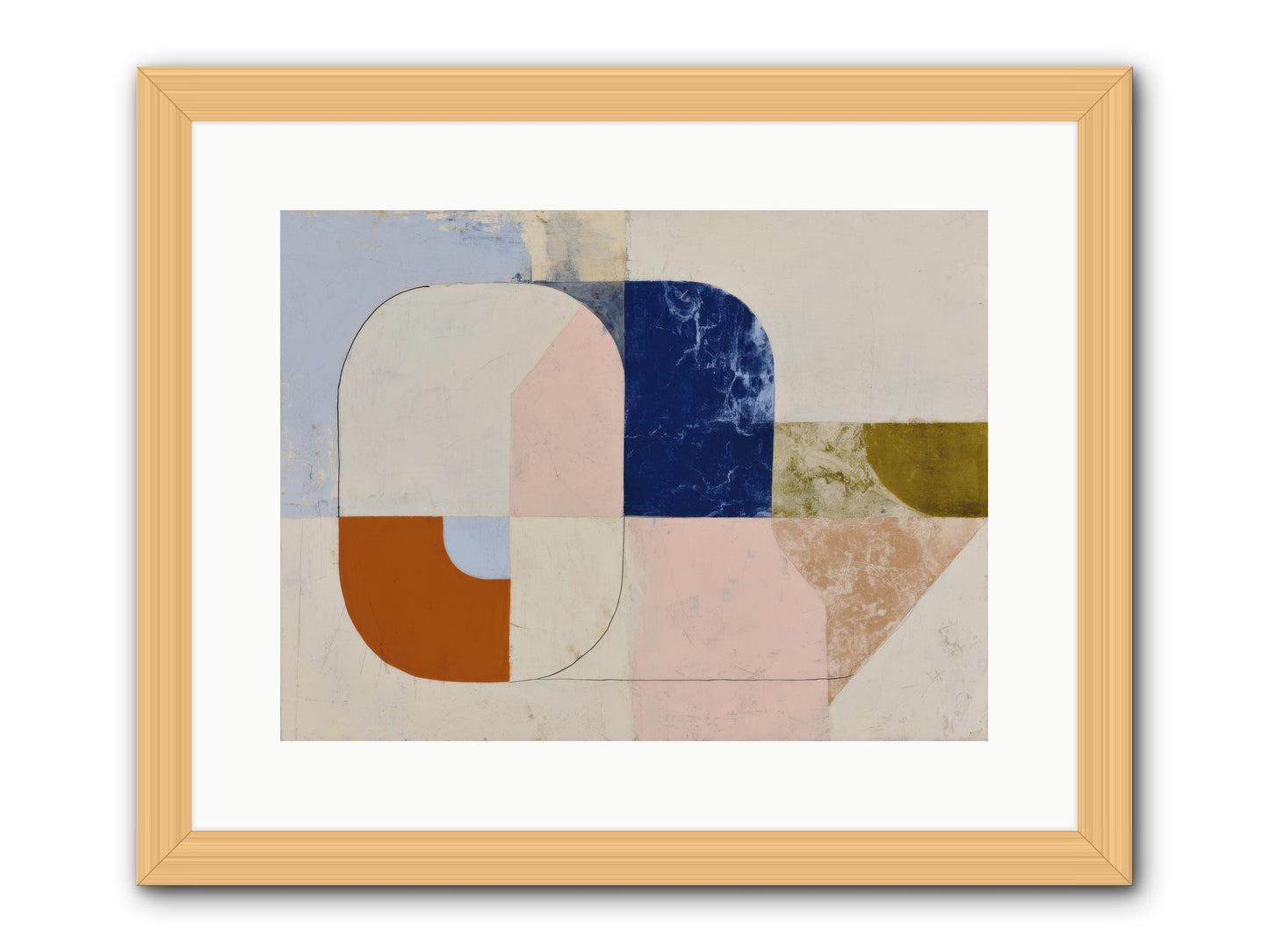 Halbrook Ridge -- Framed Print - Natural 16x12