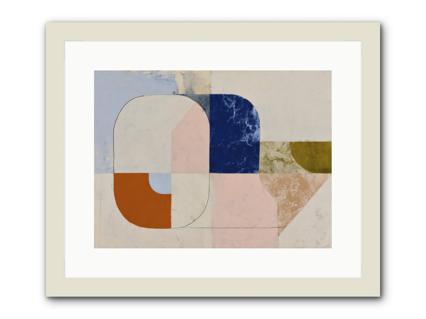 Halbrook Ridge -- Framed Print - White 16x12