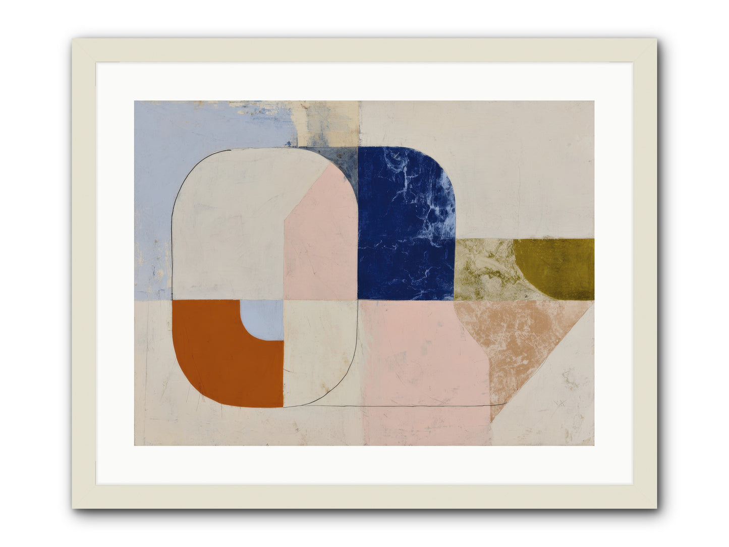 Halbrook Ridge -- Framed Print - White 24x18