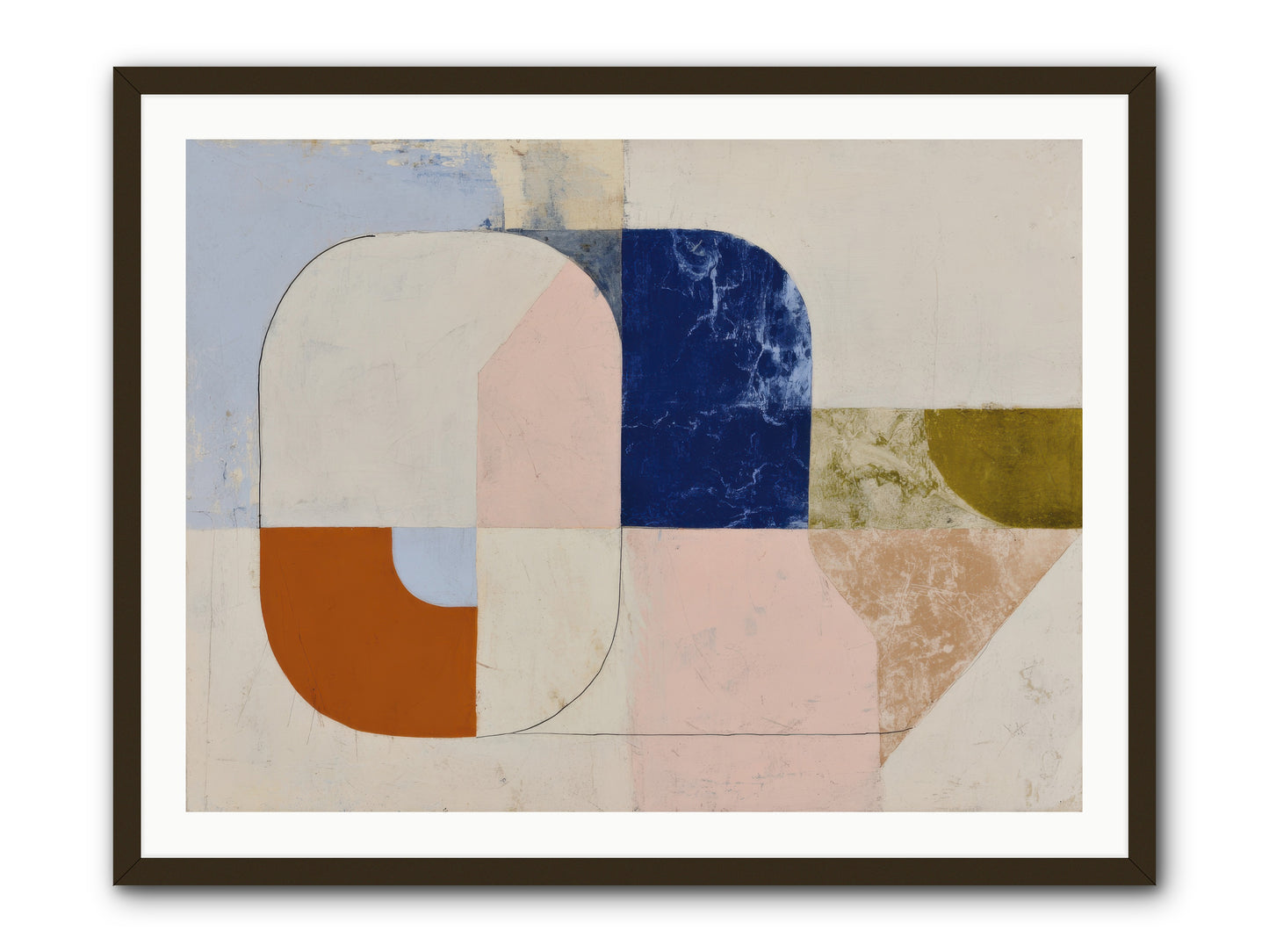 Halbrook Ridge -- Framed Print - Black 40x30