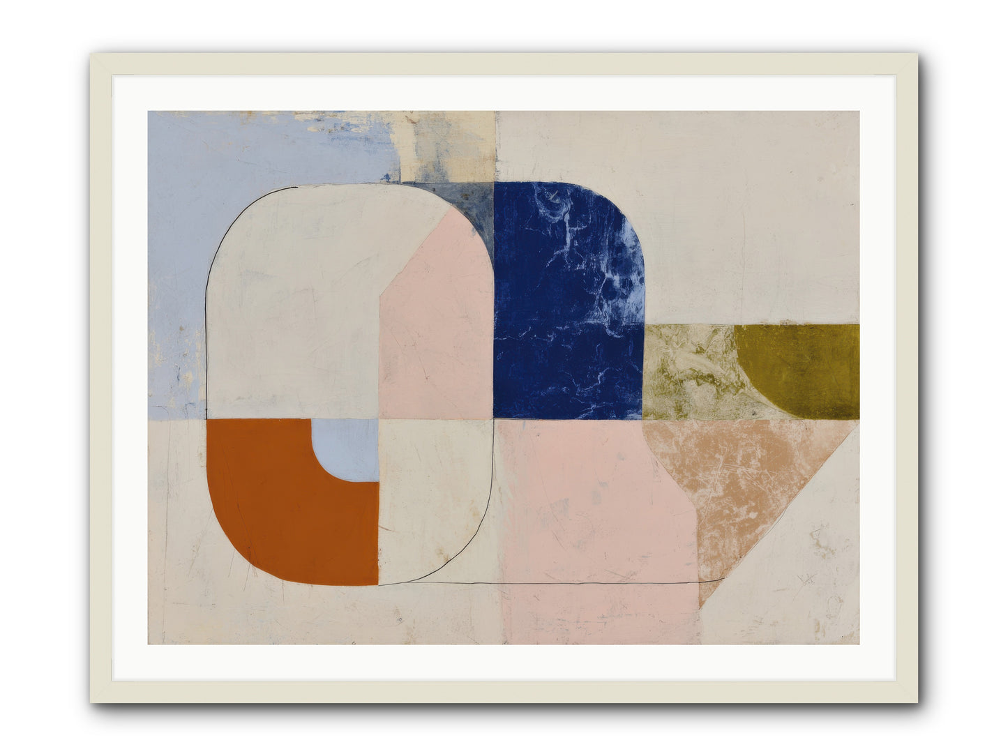 Halbrook Ridge -- Framed Print - White 40x30