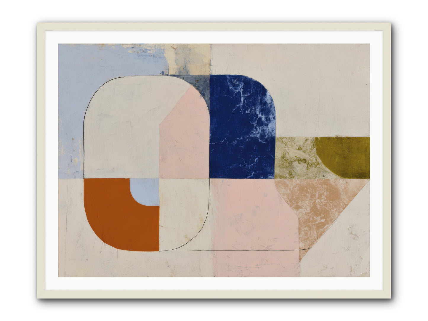 Halbrook Ridge -- Framed Print - White 48x36