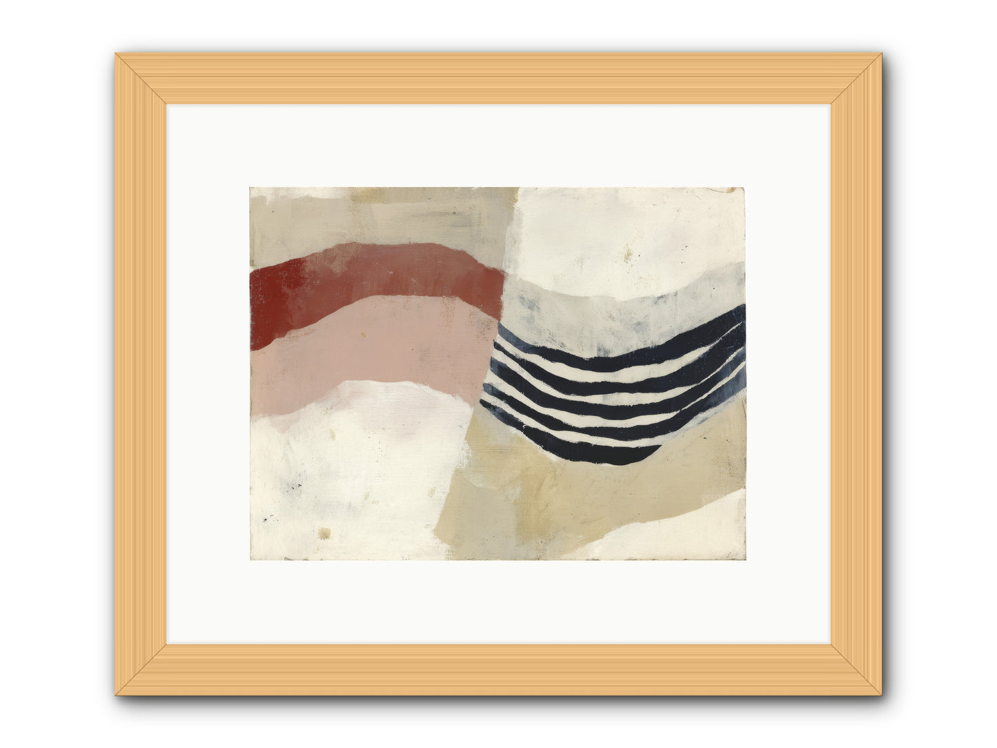 Haloed -- Framed Print - Natural 12x9