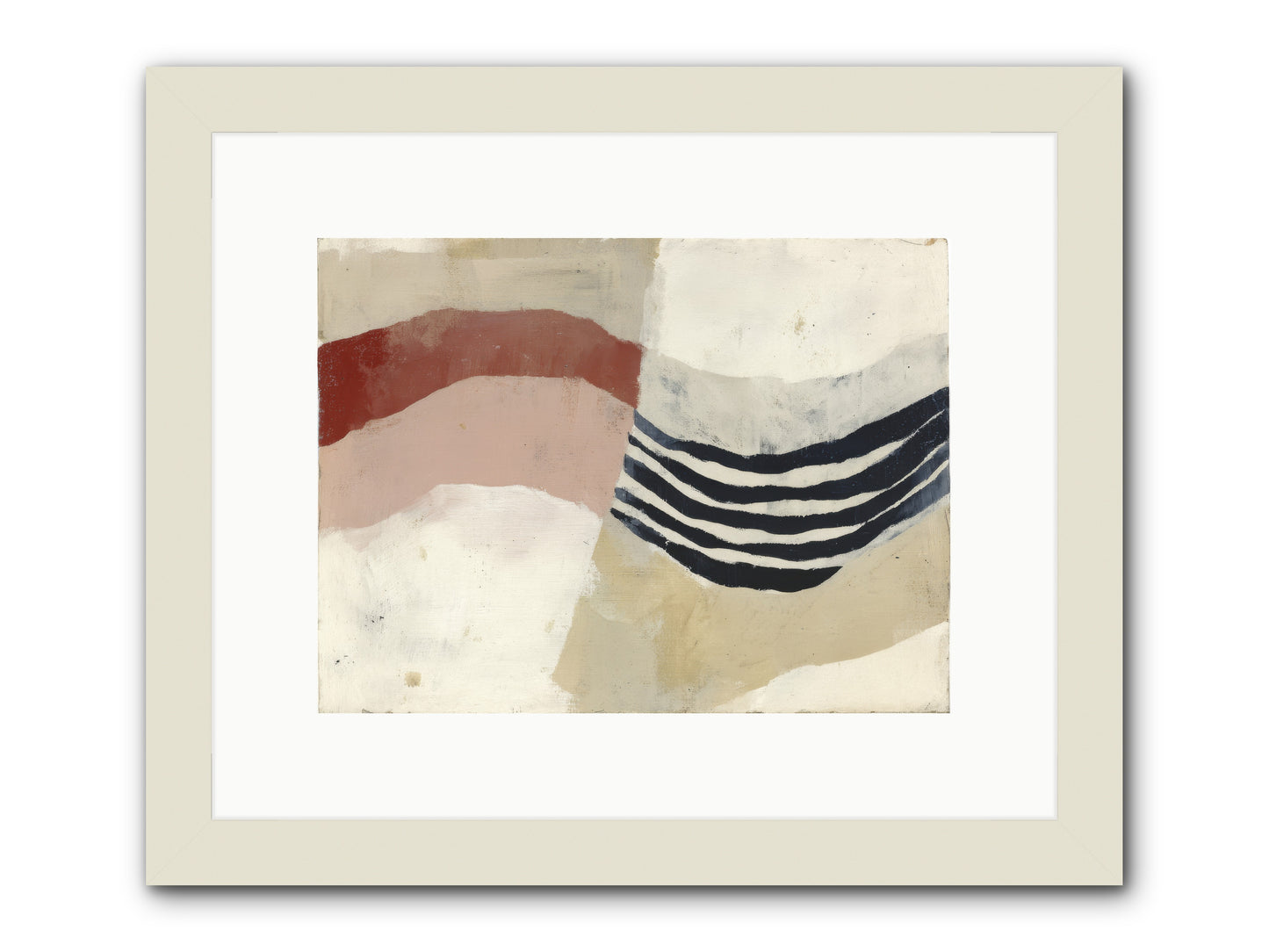 Haloed -- Framed Print - White 12x9