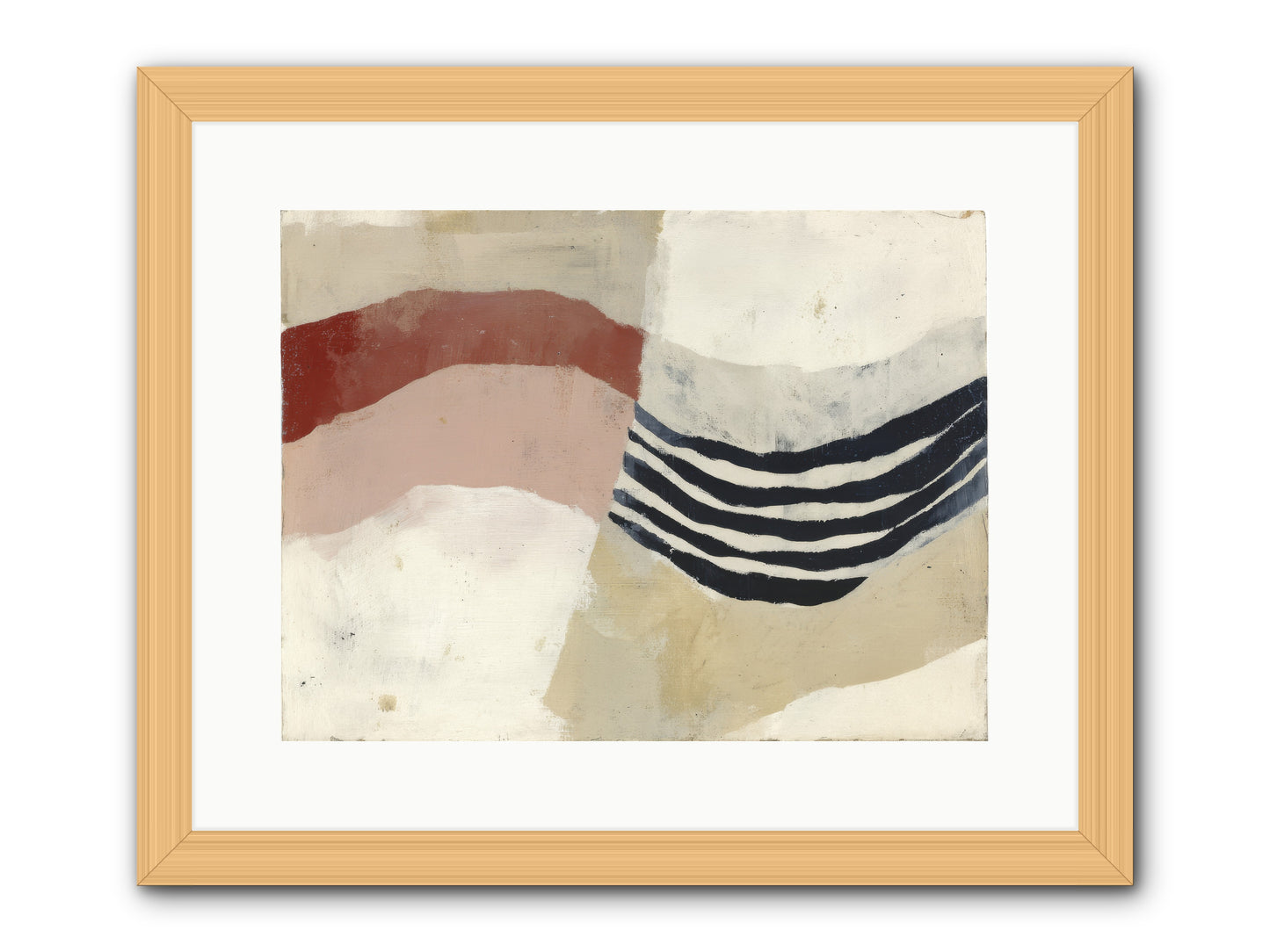 Haloed -- Framed Print - Natural 16x12