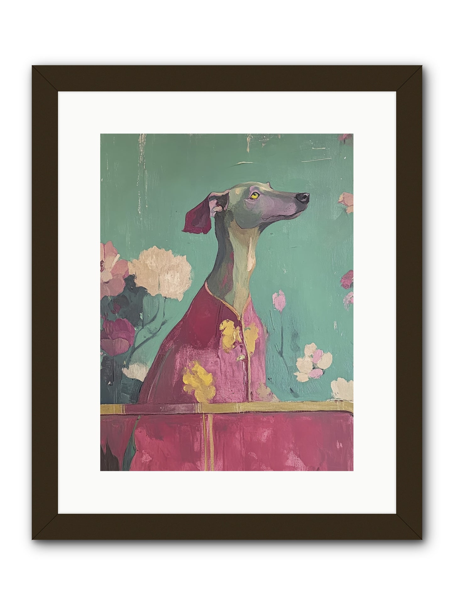 Happiness Incarnate -- Framed Print - Black 12x16