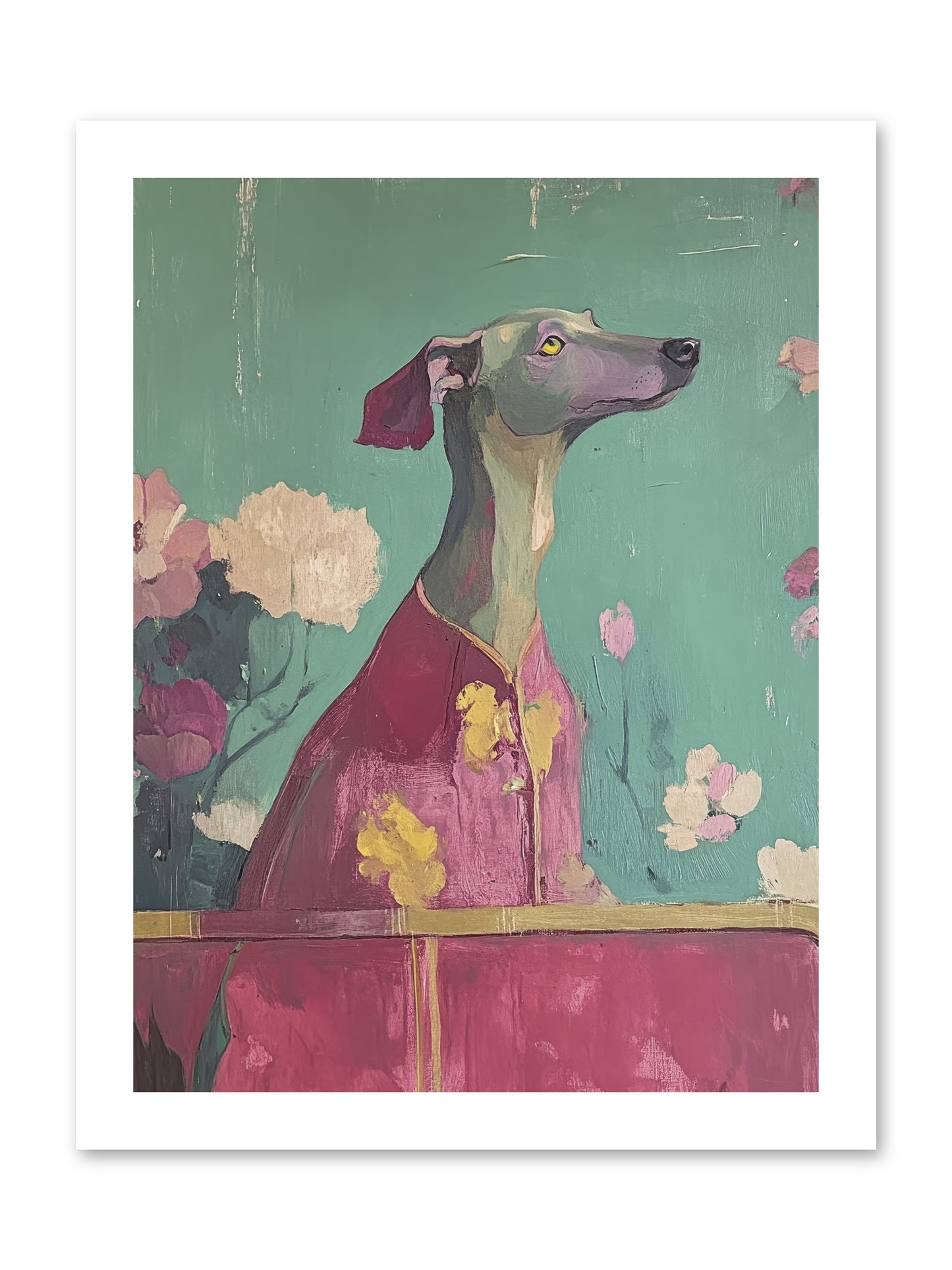 Happiness Incarnate -- Paper Print 12x16