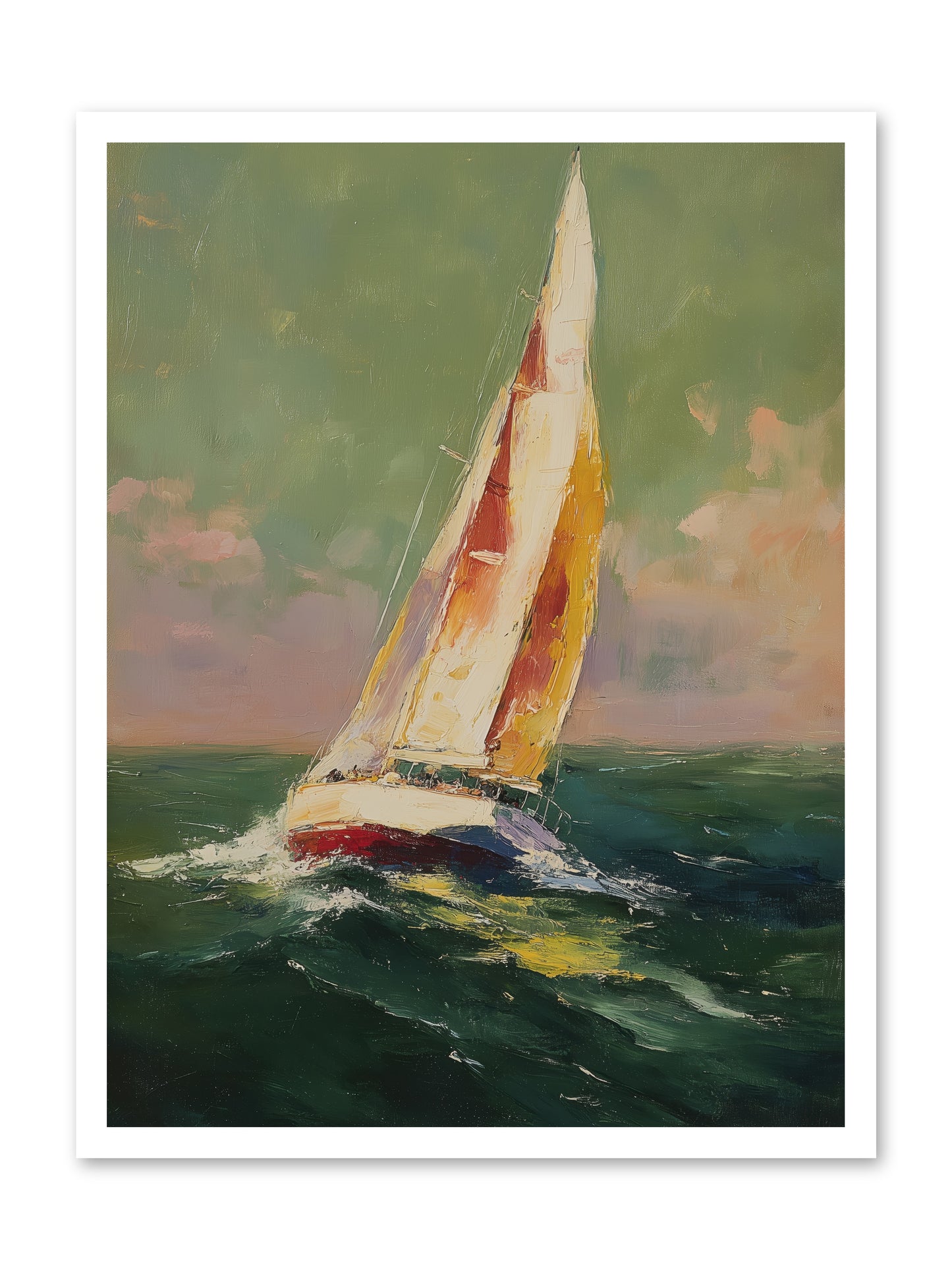 Happiness Pursued -- Paper Print 24x32