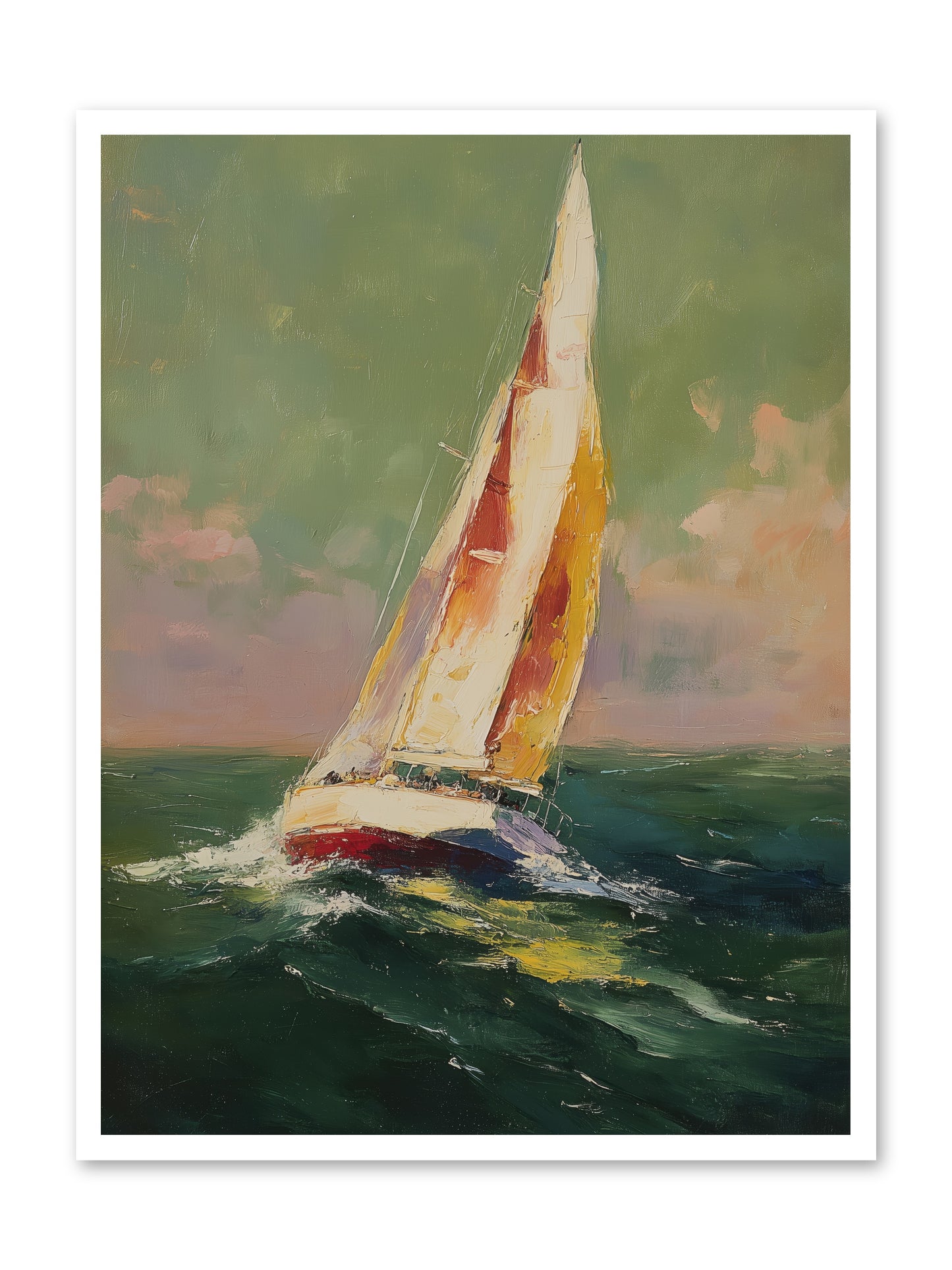 Happiness Pursued -- Paper Print 30x40