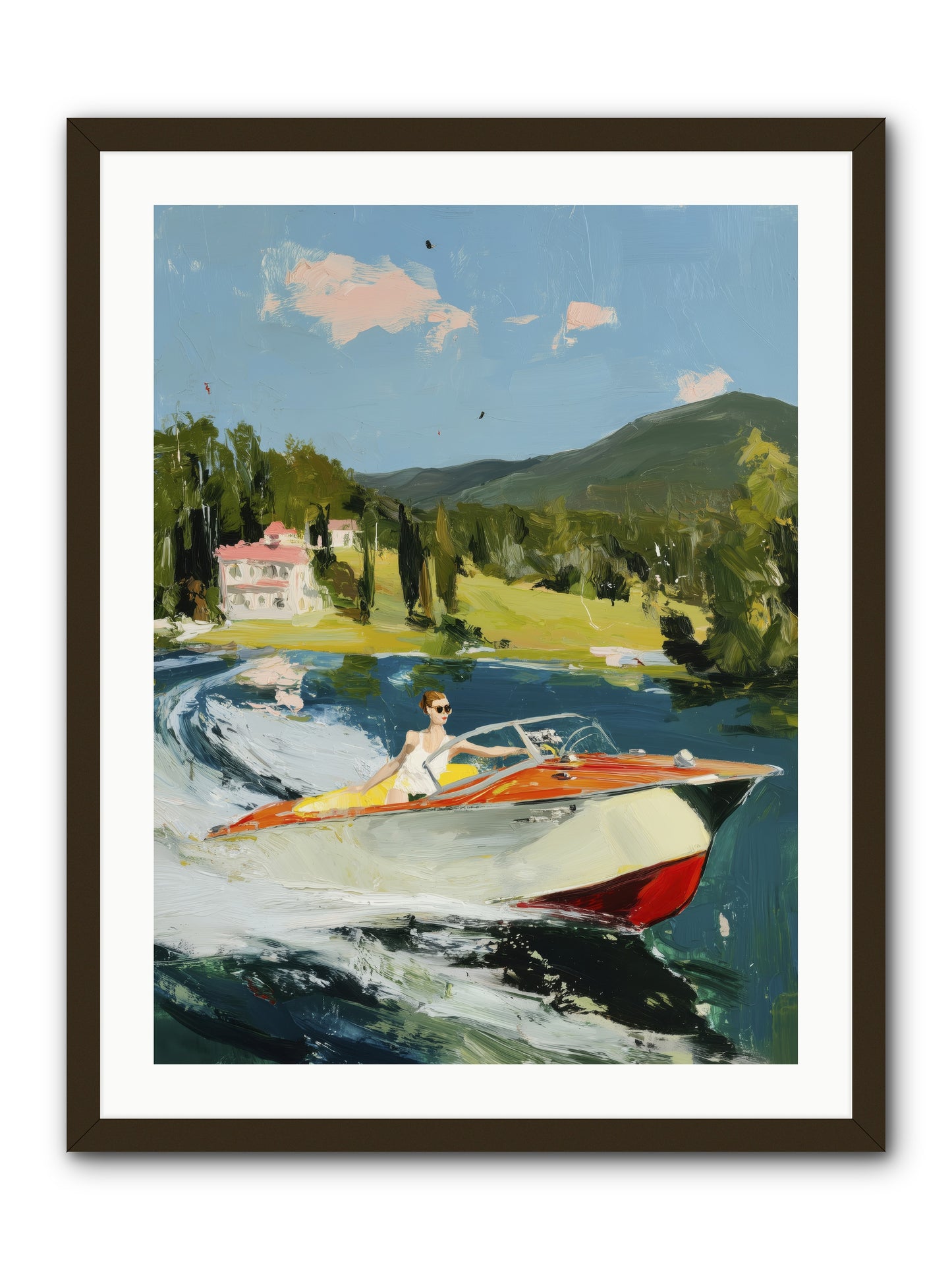 Happy Days -- Framed Print - Black 24x32