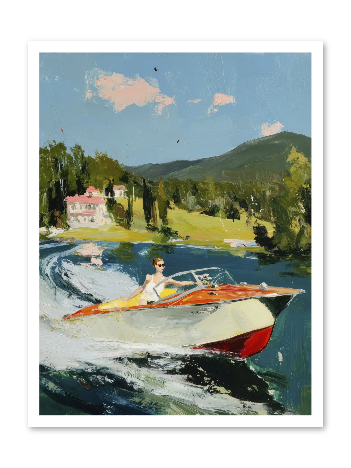 Happy Days -- Loose Canvas Print 24x32