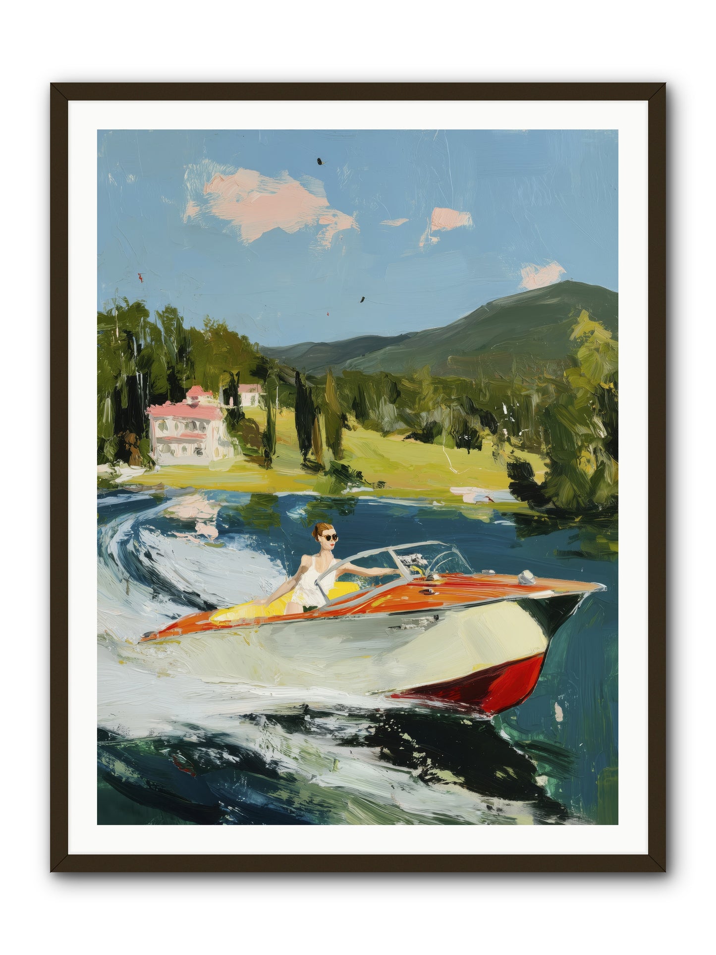 Happy Days -- Framed Print - Black 36x48