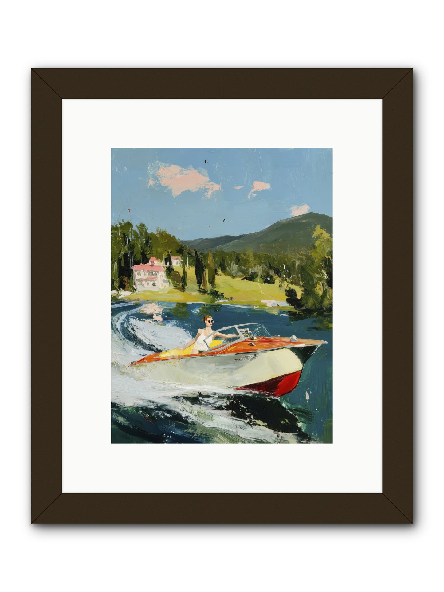 Happy Days -- Framed Print - Black 9x12