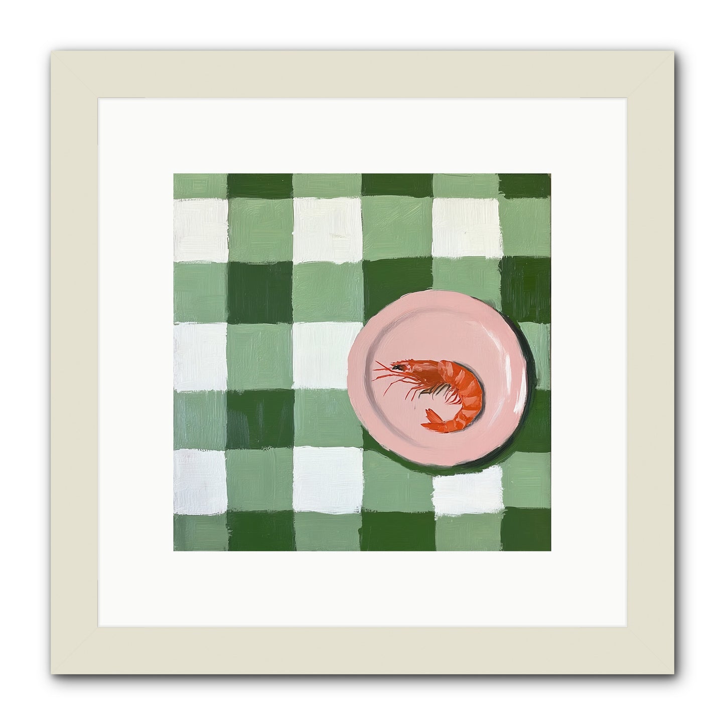 Harbor Prize -- Framed Print - White 10x10