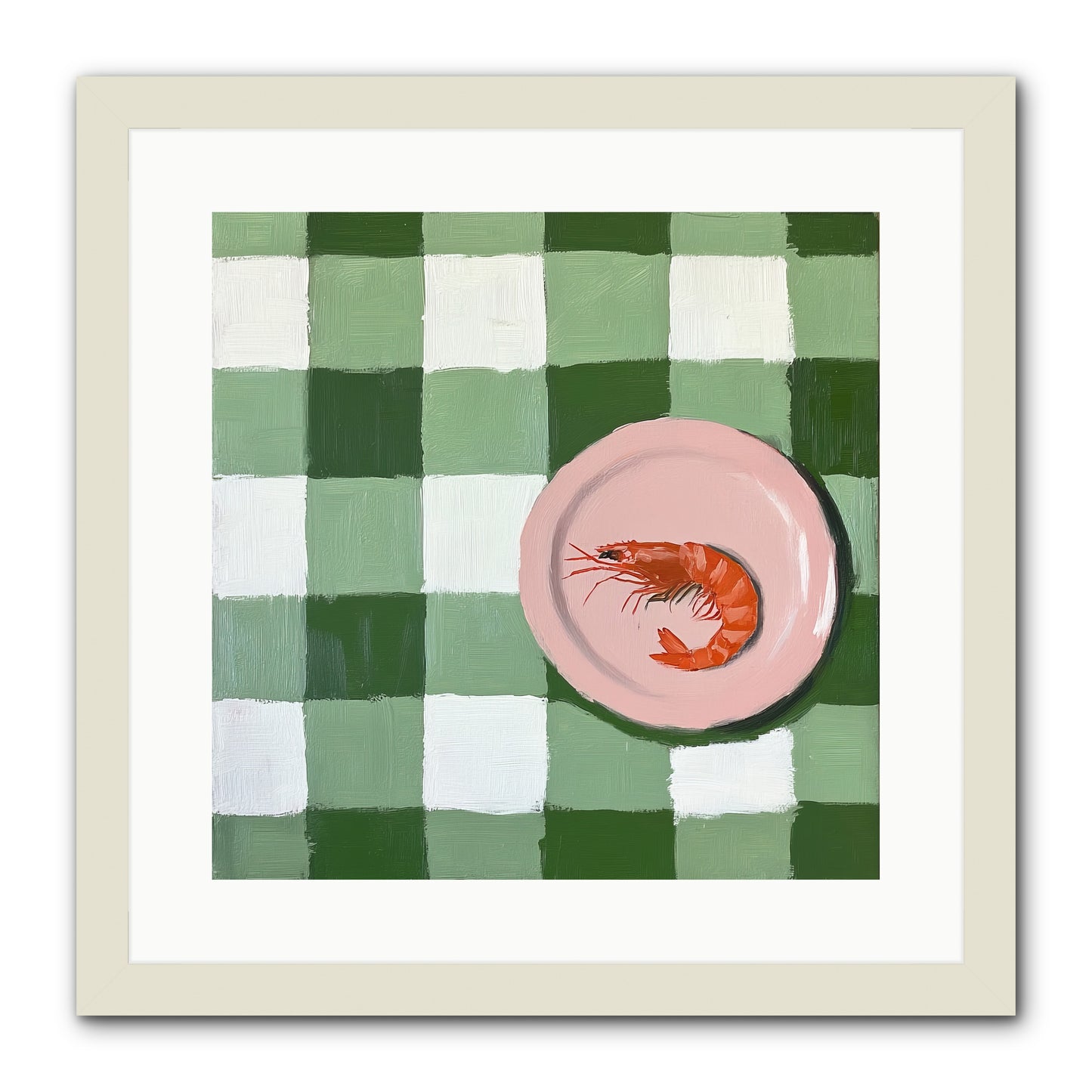 Harbor Prize -- Framed Print - White 16x16