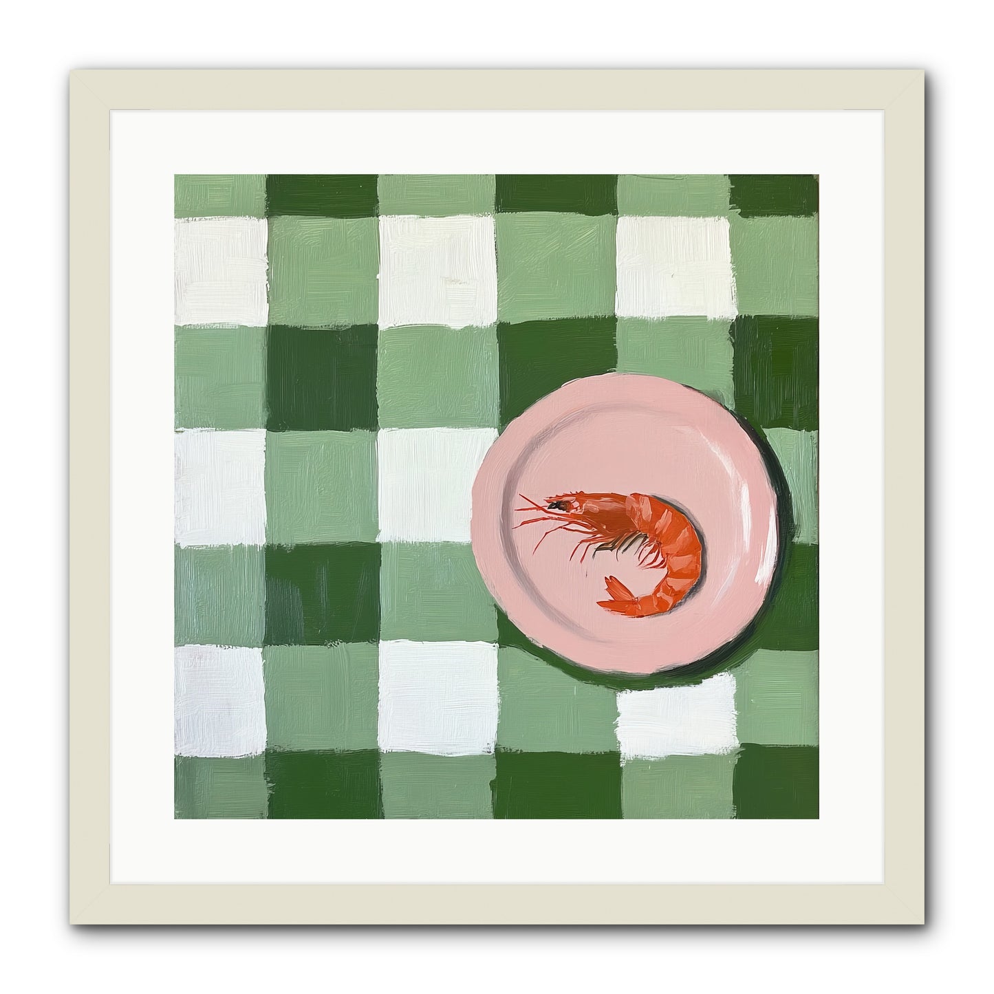 Harbor Prize -- Framed Print - White 20x20