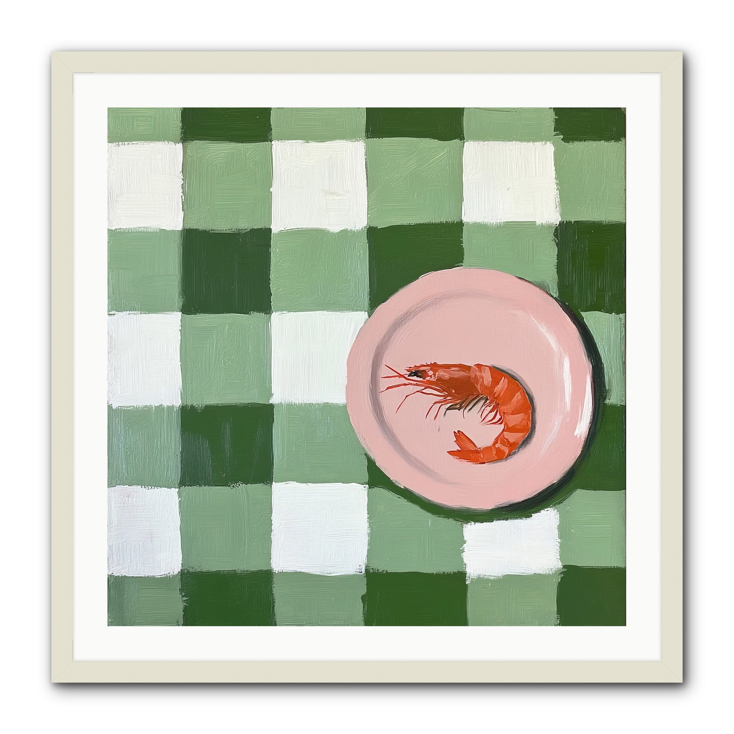 Harbor Prize -- Framed Print - White 30x30