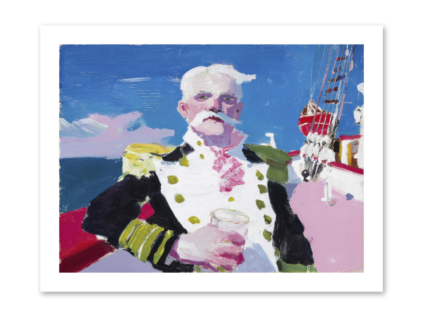 Harbor Watch -- Paper Print 16x12