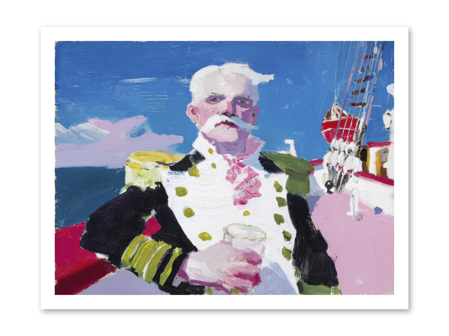 Harbor Watch -- Loose Canvas Print 24x18
