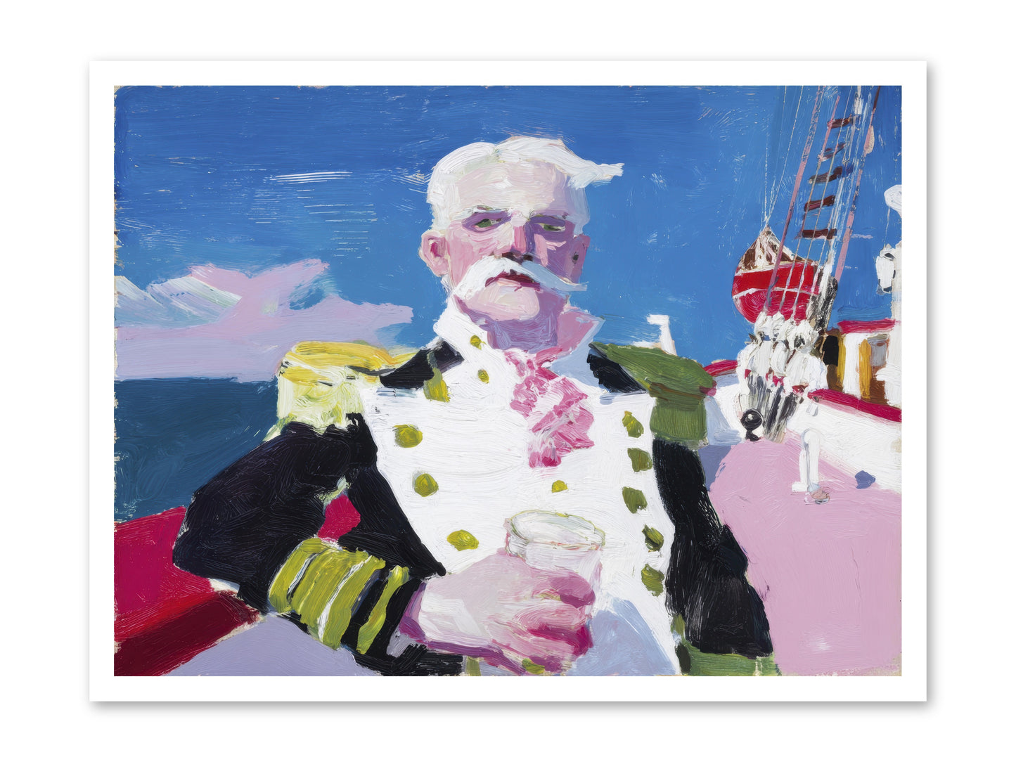 Harbor Watch -- Loose Canvas Print 32x24