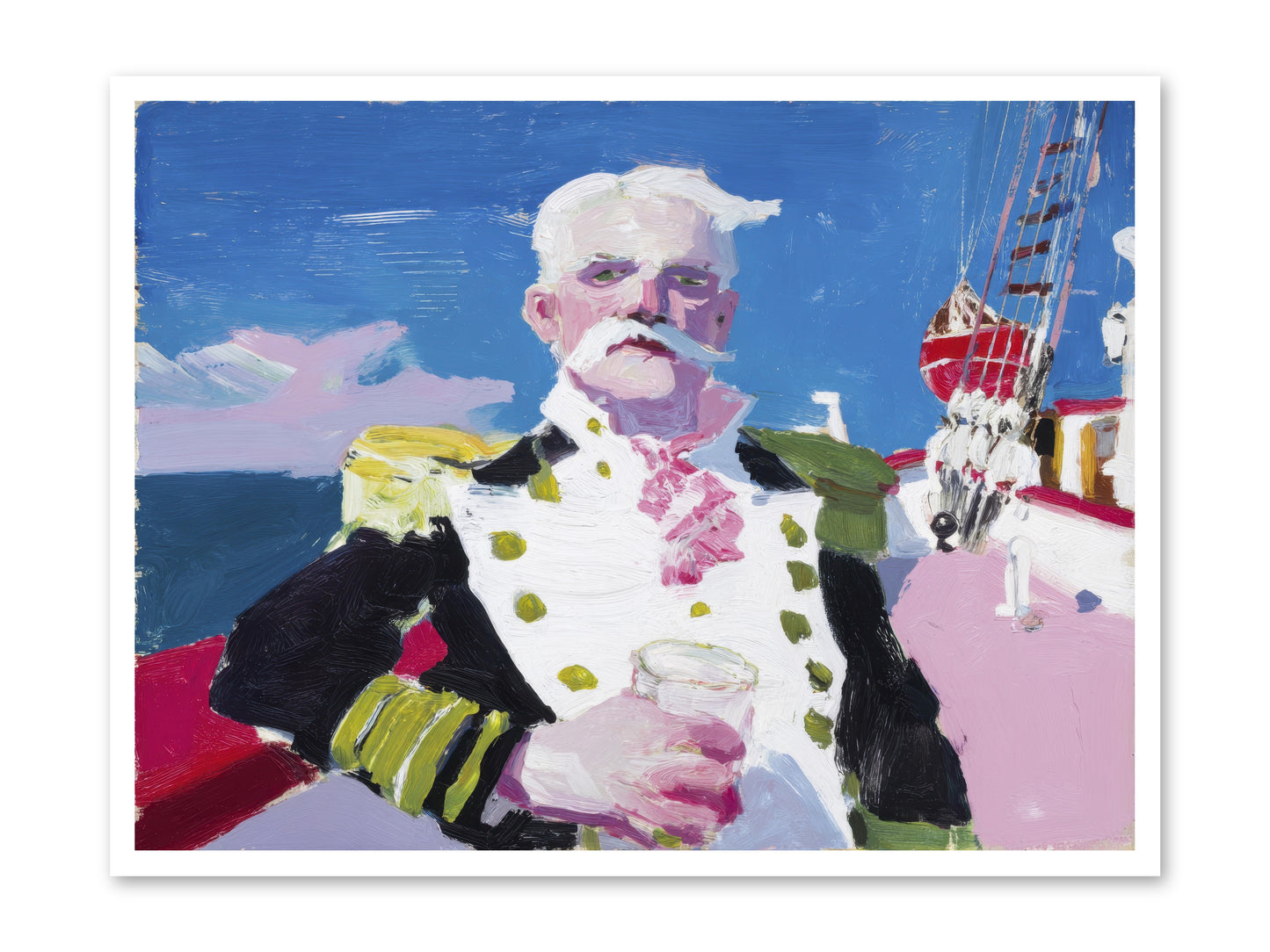 Harbor Watch -- Paper Print 40x30