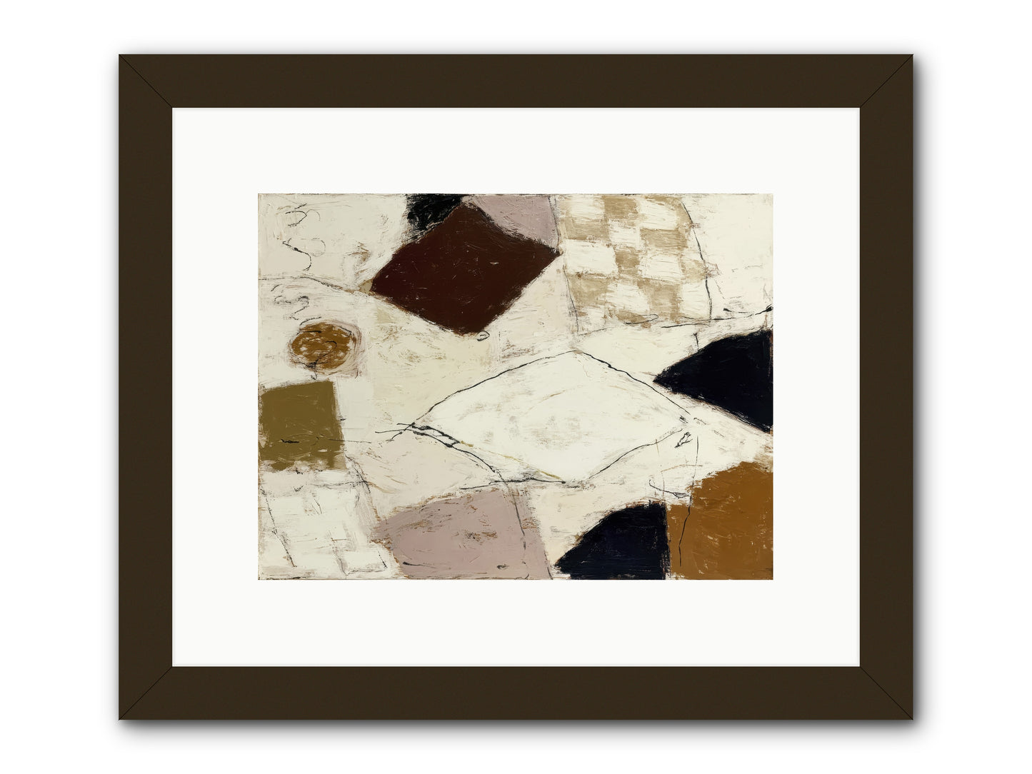Harbored -- Framed Print - Black 12x9