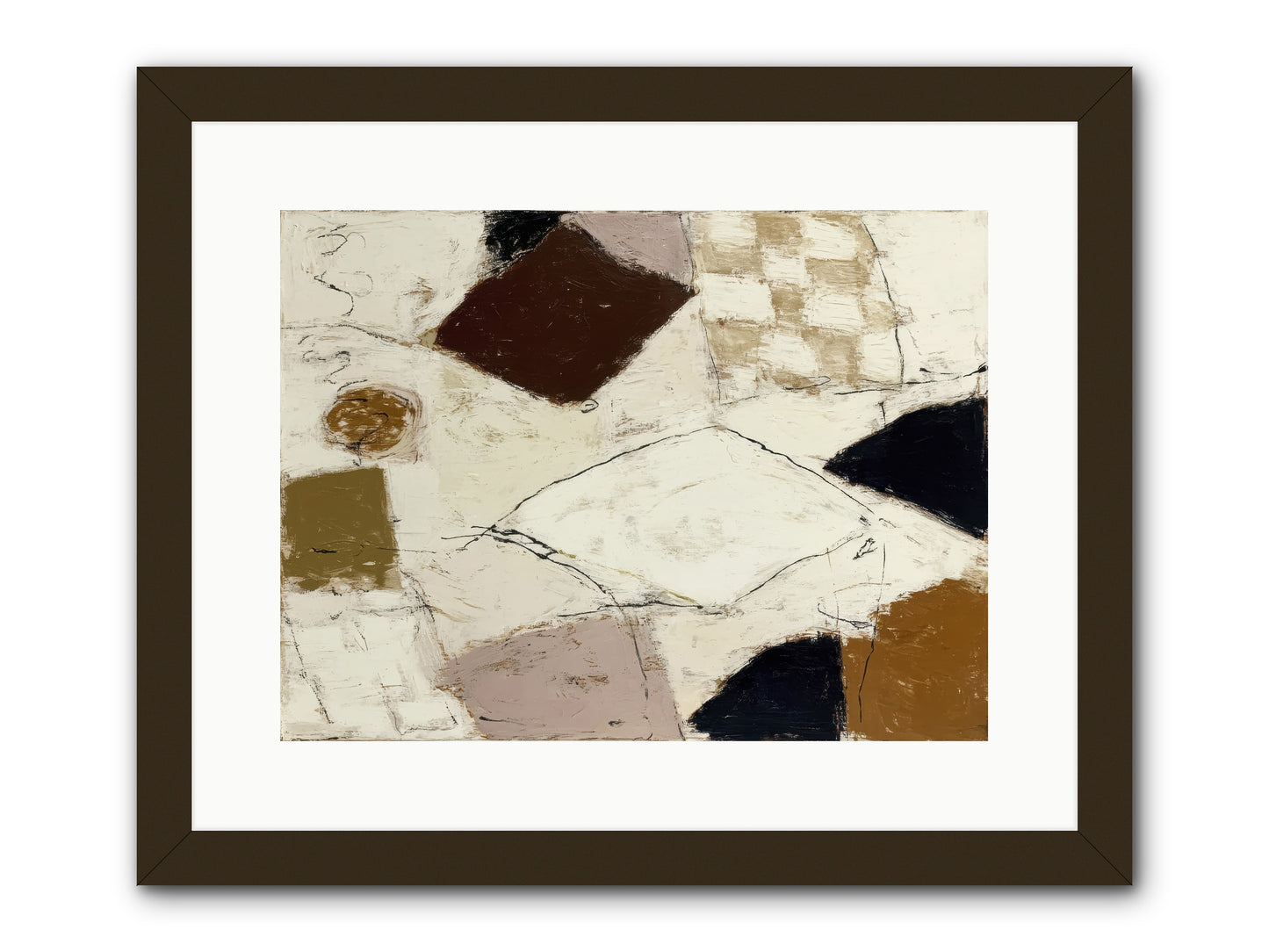Harbored -- Framed Print - Black 16x12