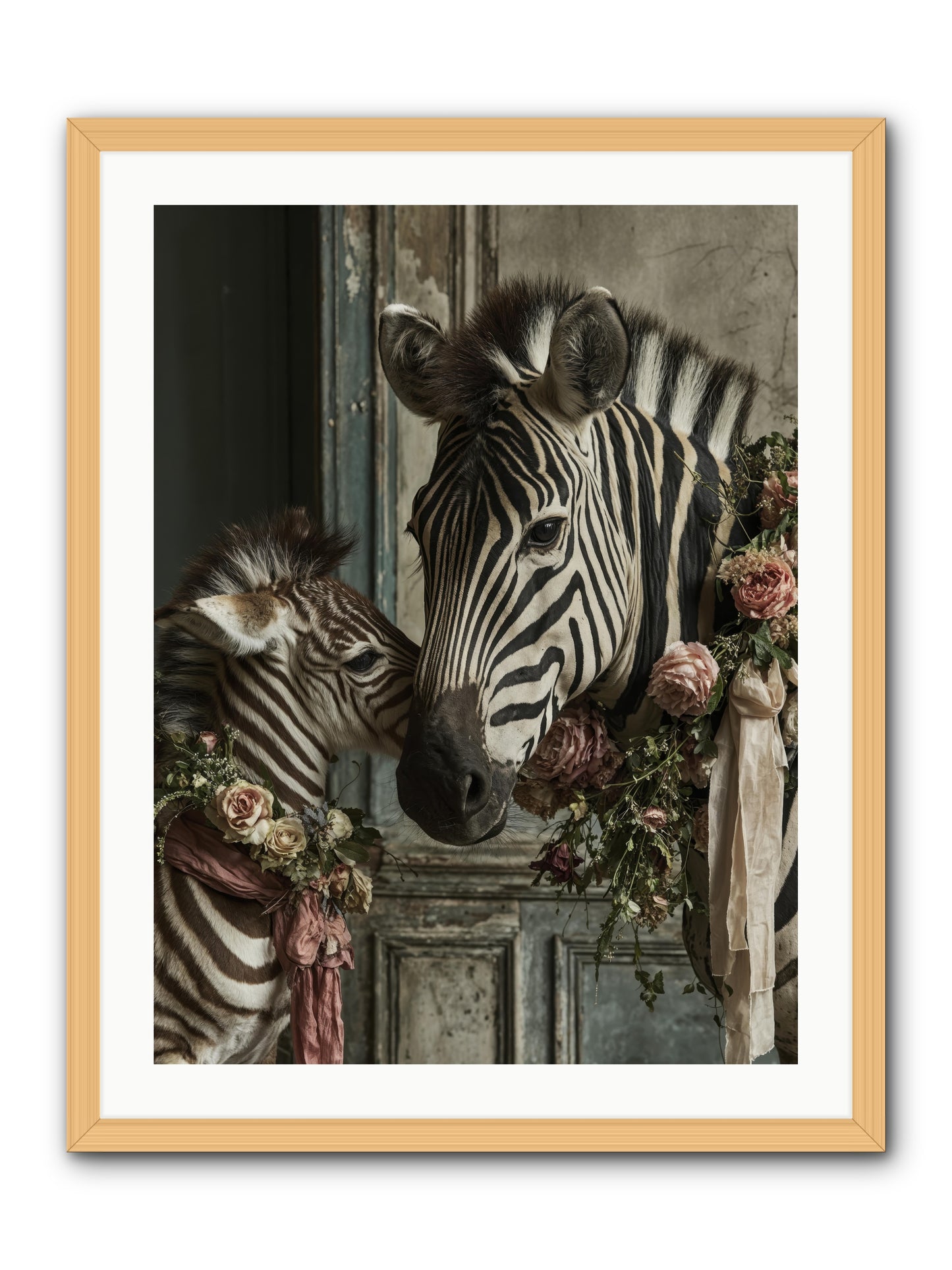 Hariette -- Framed Print - Natural 24x32