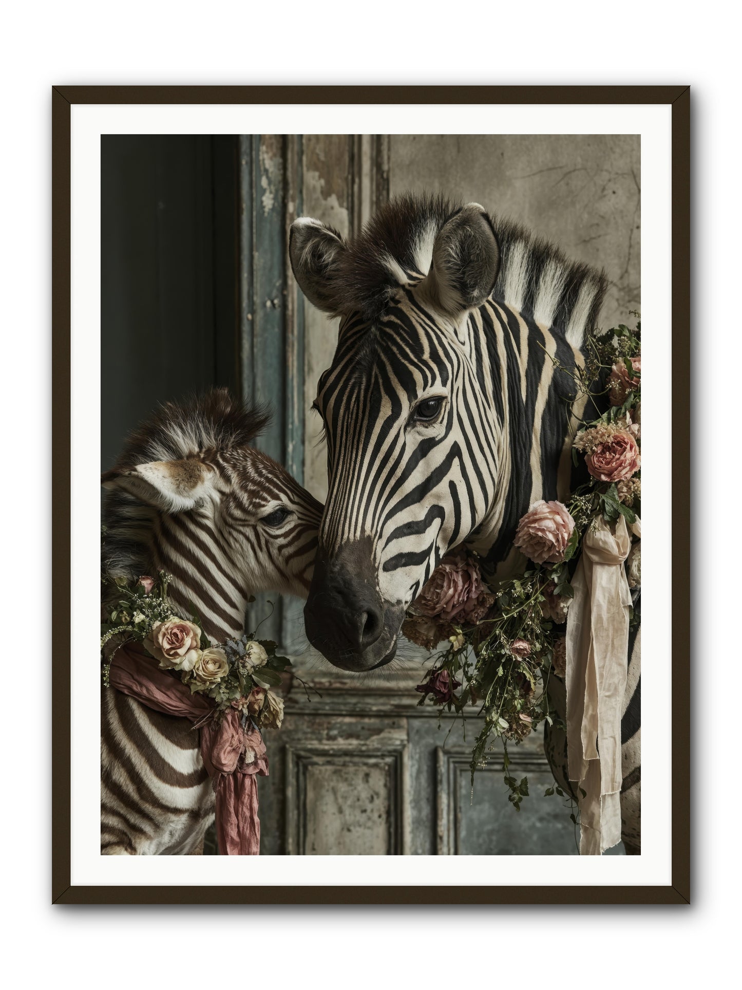 Hariette -- Framed Print - Black 36x48