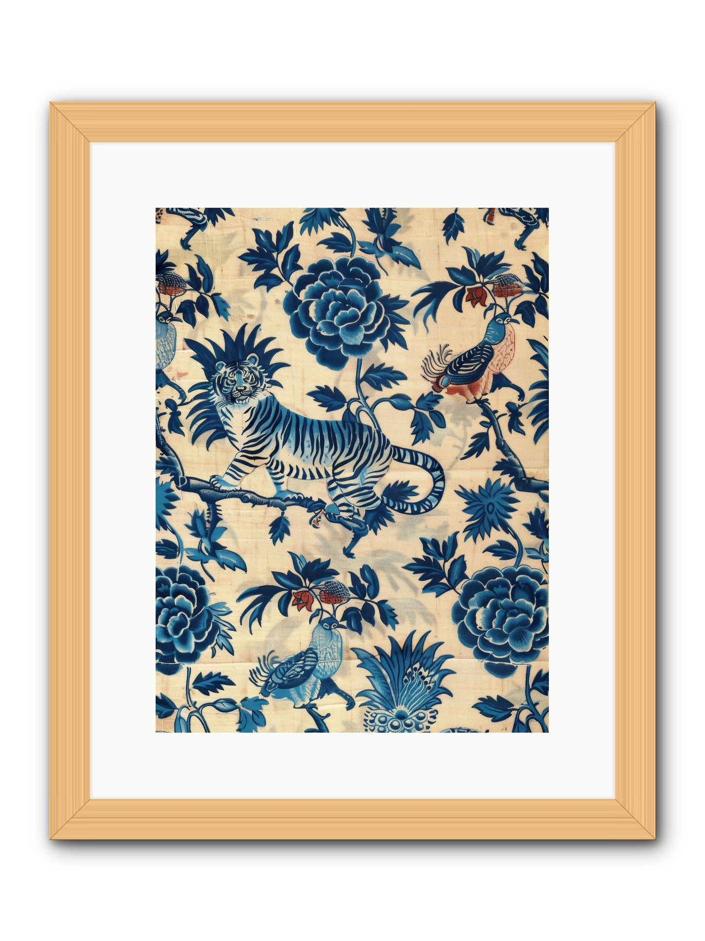 Harlowe -- Framed Print - Natural 12x16