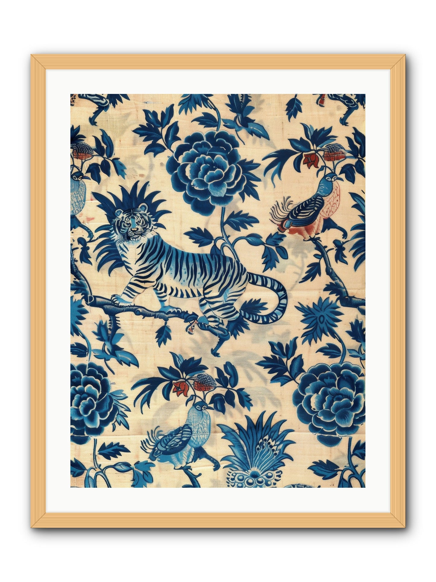 Harlowe -- Framed Print - Natural 24x32