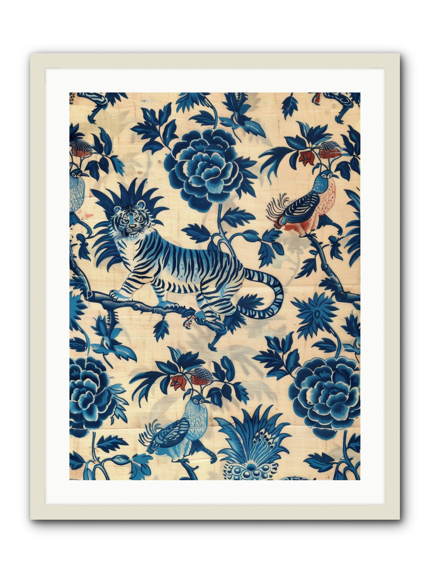 Harlowe -- Framed Print - White 24x32