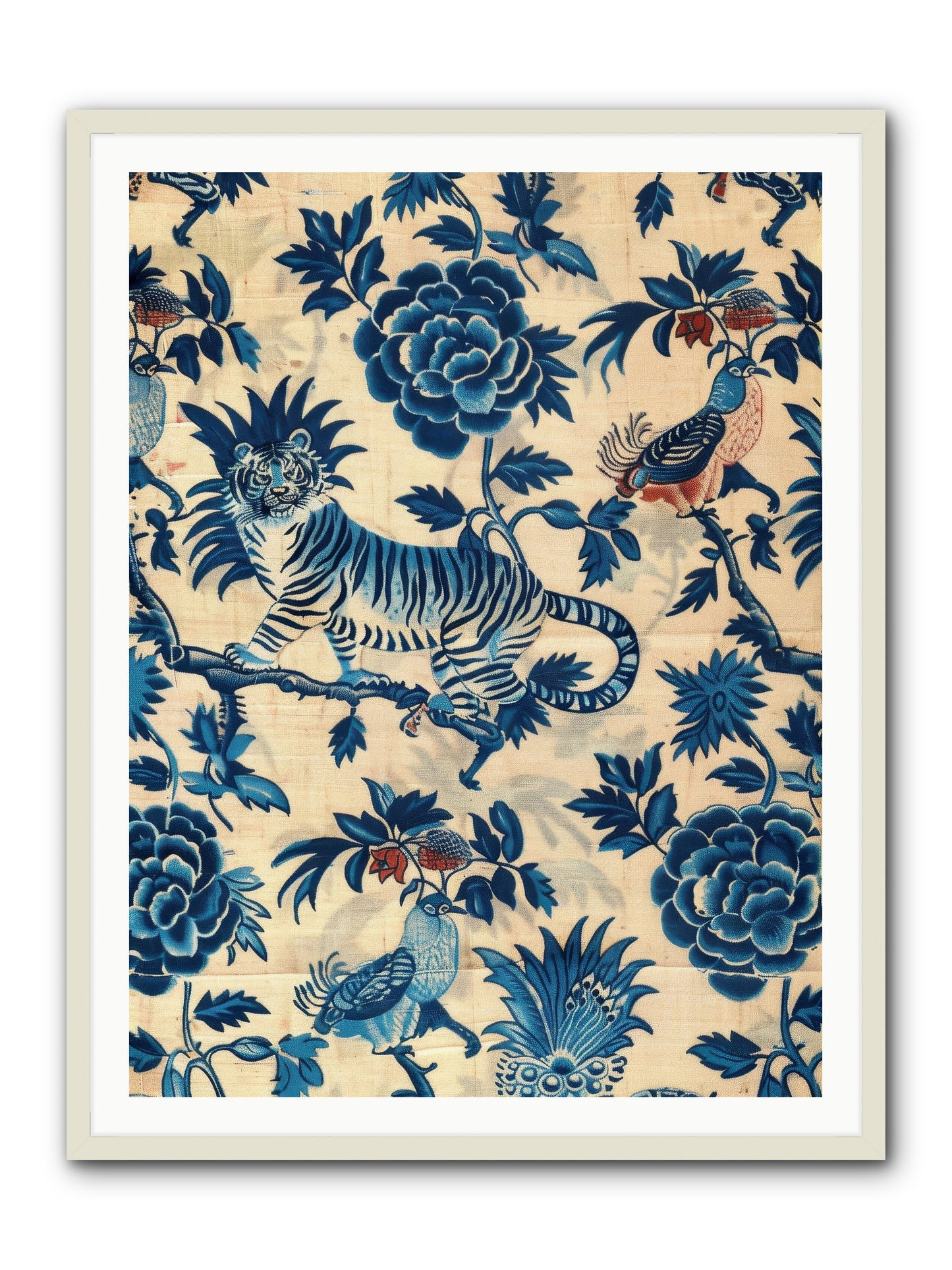 Harlowe -- Framed Print - White 36x48
