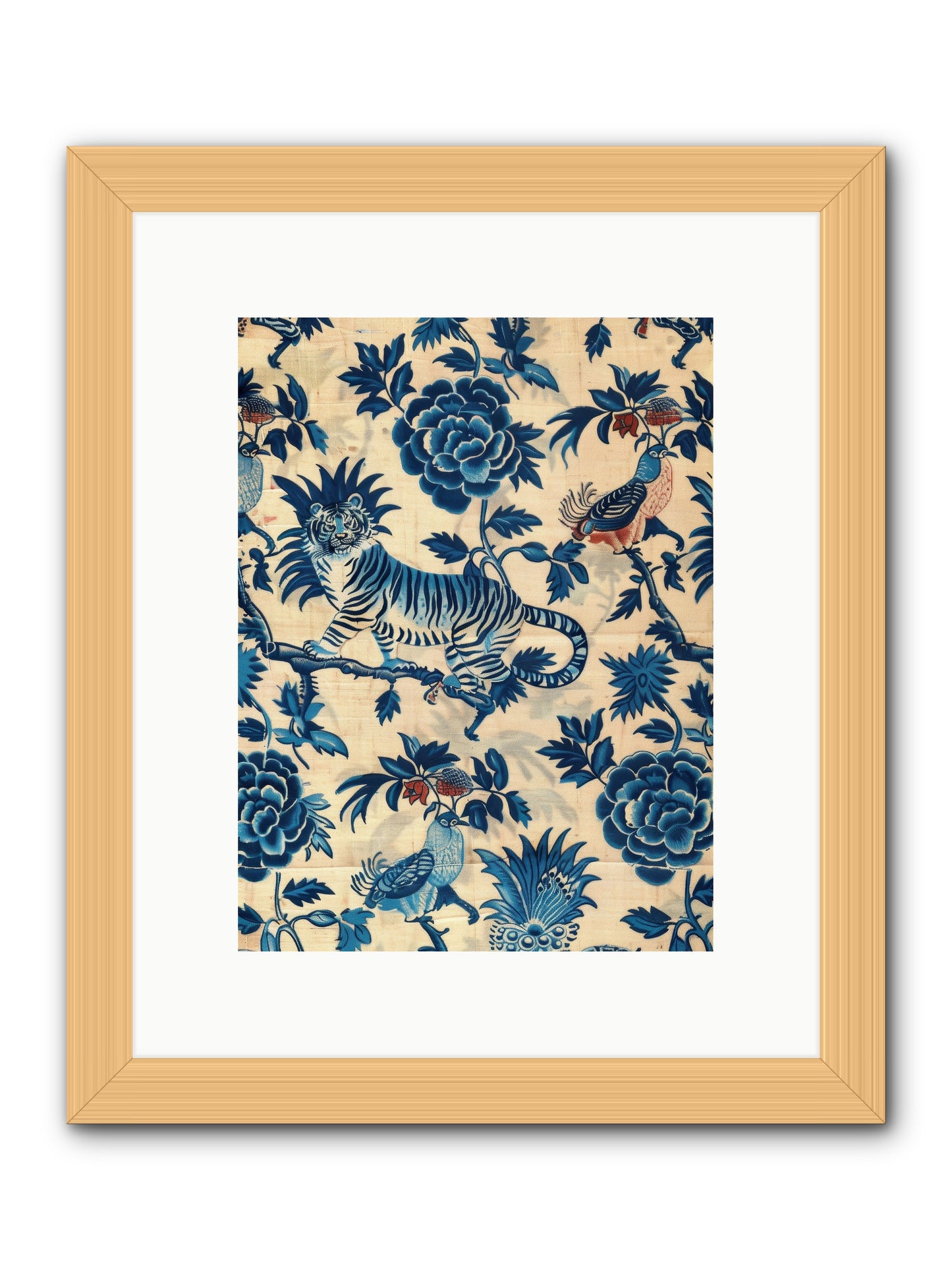Harlowe -- Framed Print - Natural 9x12