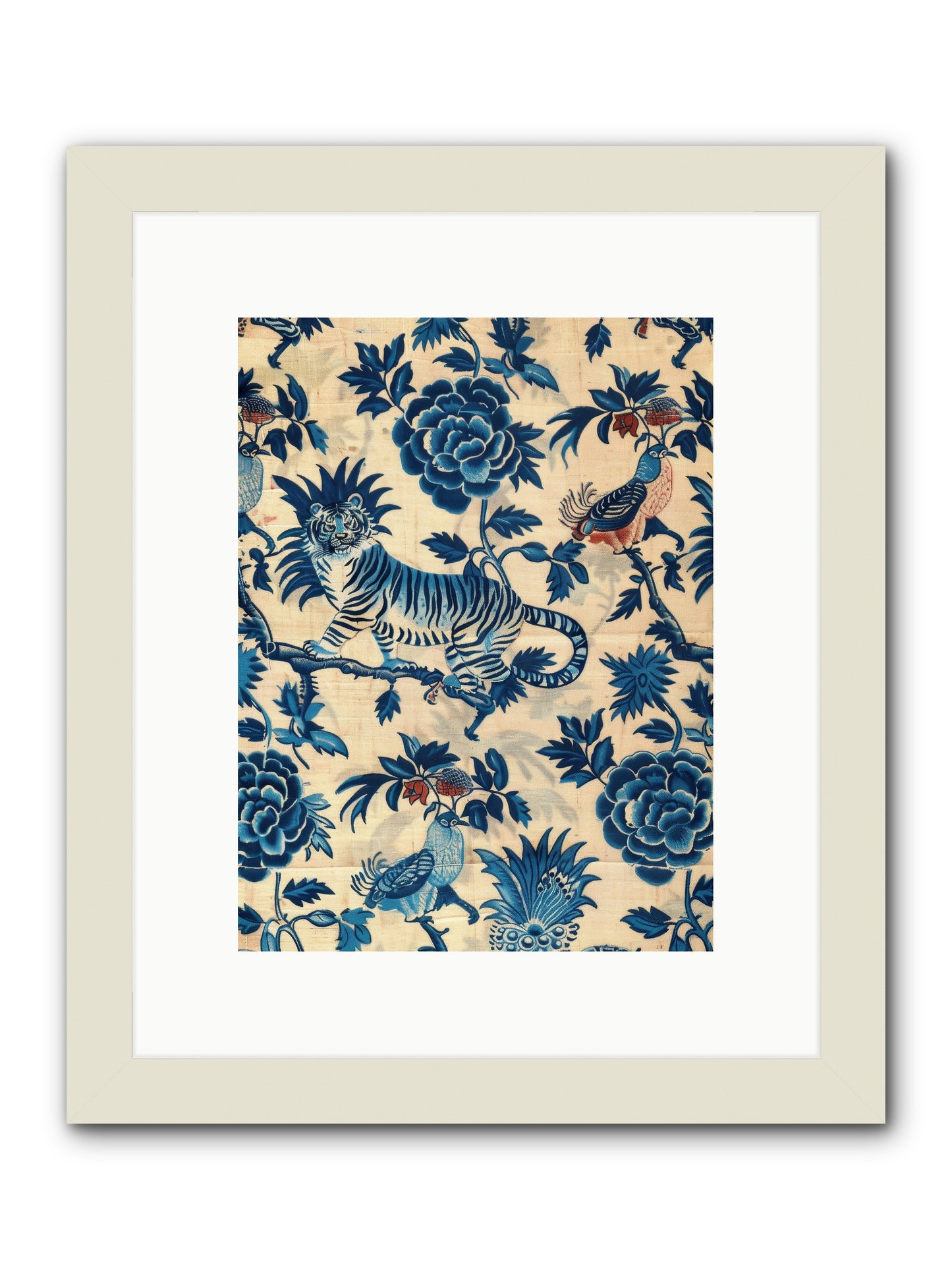Harlowe -- Framed Print - White 9x12