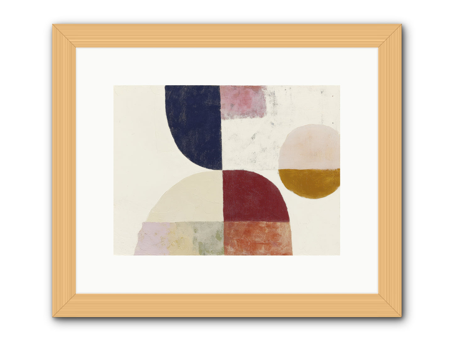 Harrow Gleam -- Framed Print - Natural 12x9