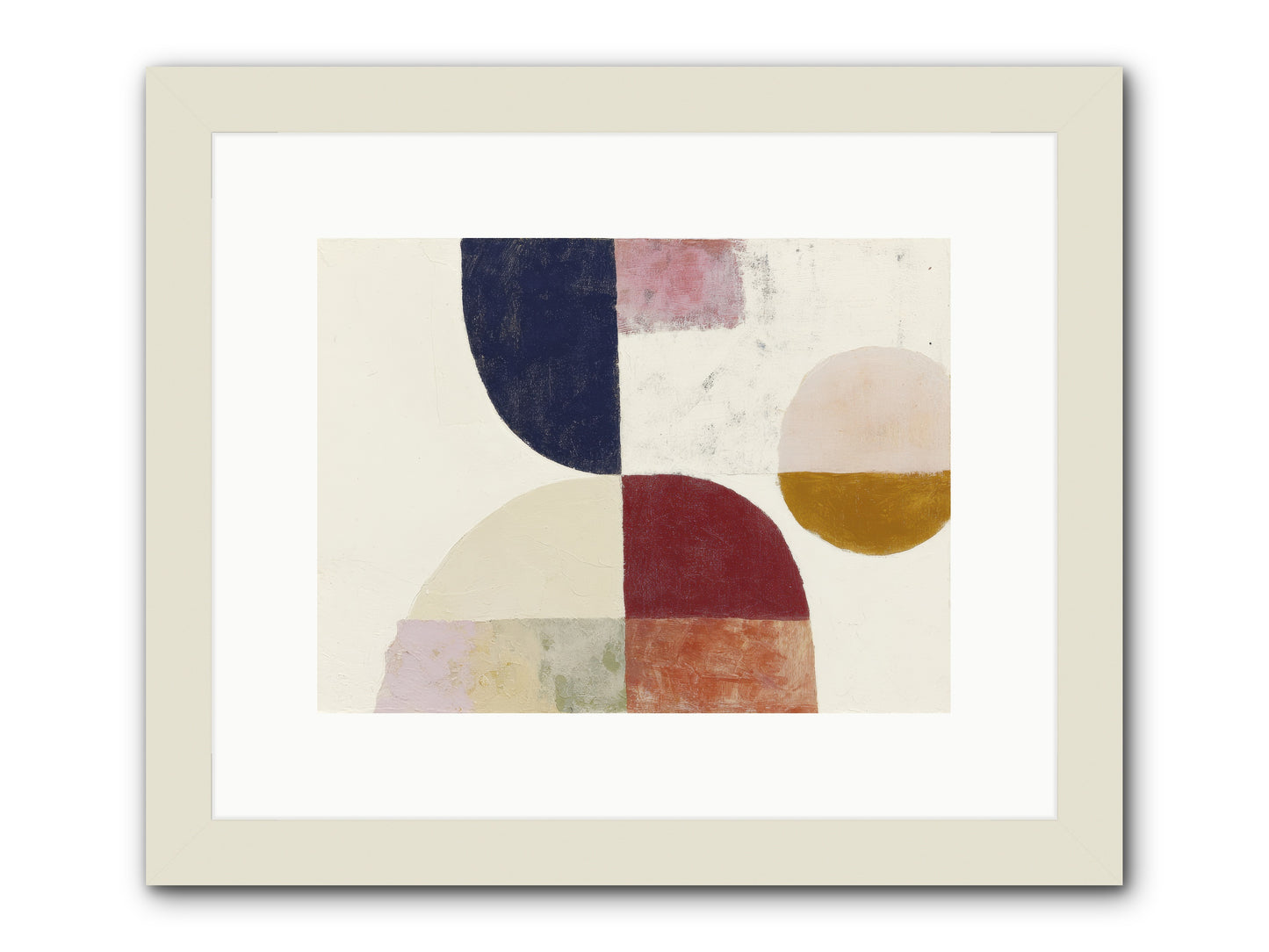 Harrow Gleam -- Framed Print - White 12x9