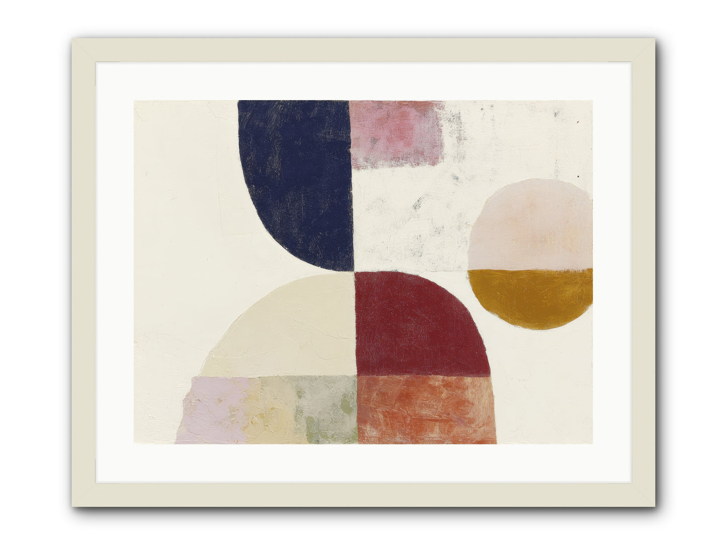 Harrow Gleam -- Framed Print - White 24x18
