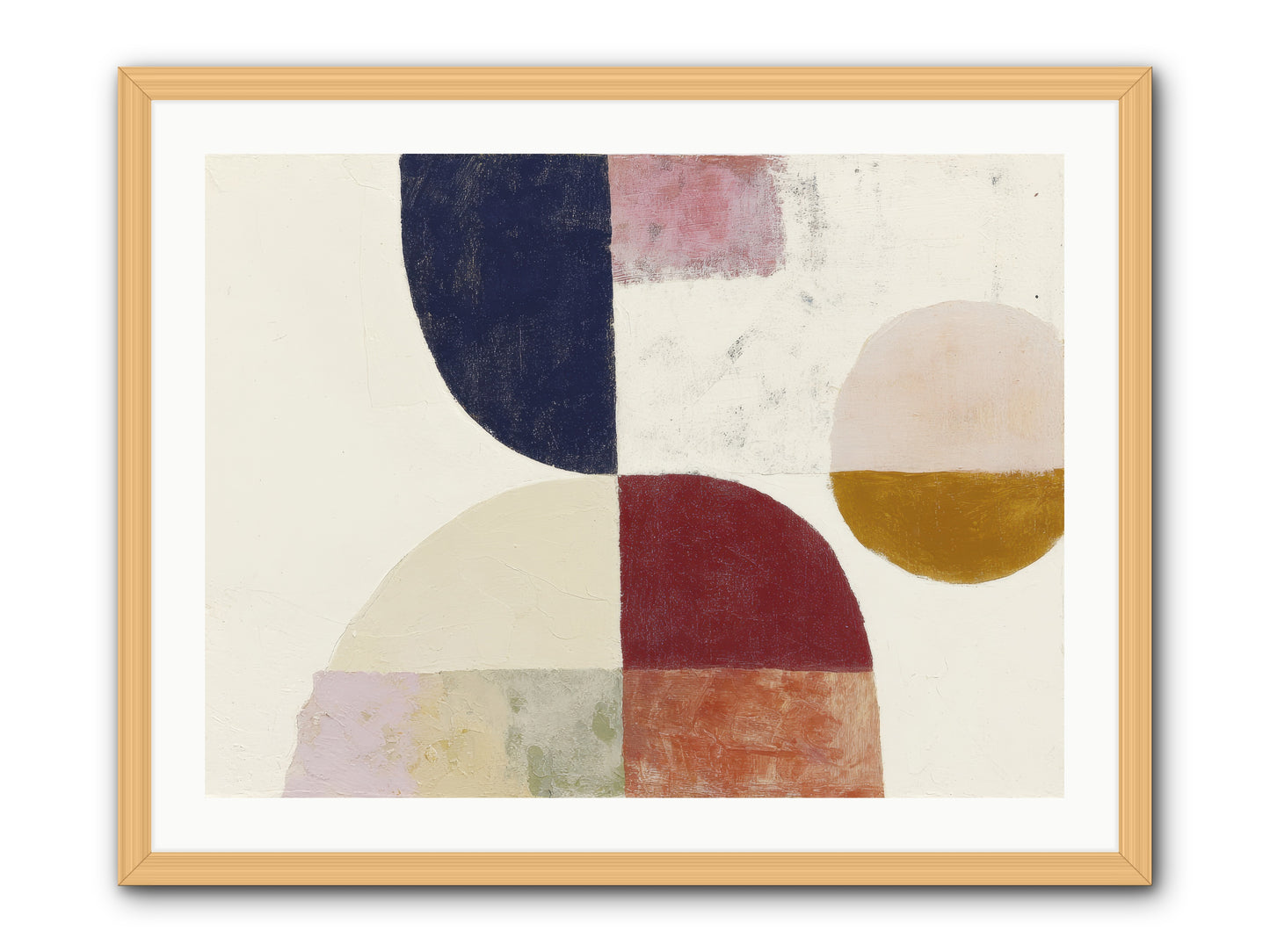 Harrow Gleam -- Framed Print - Natural 32x24