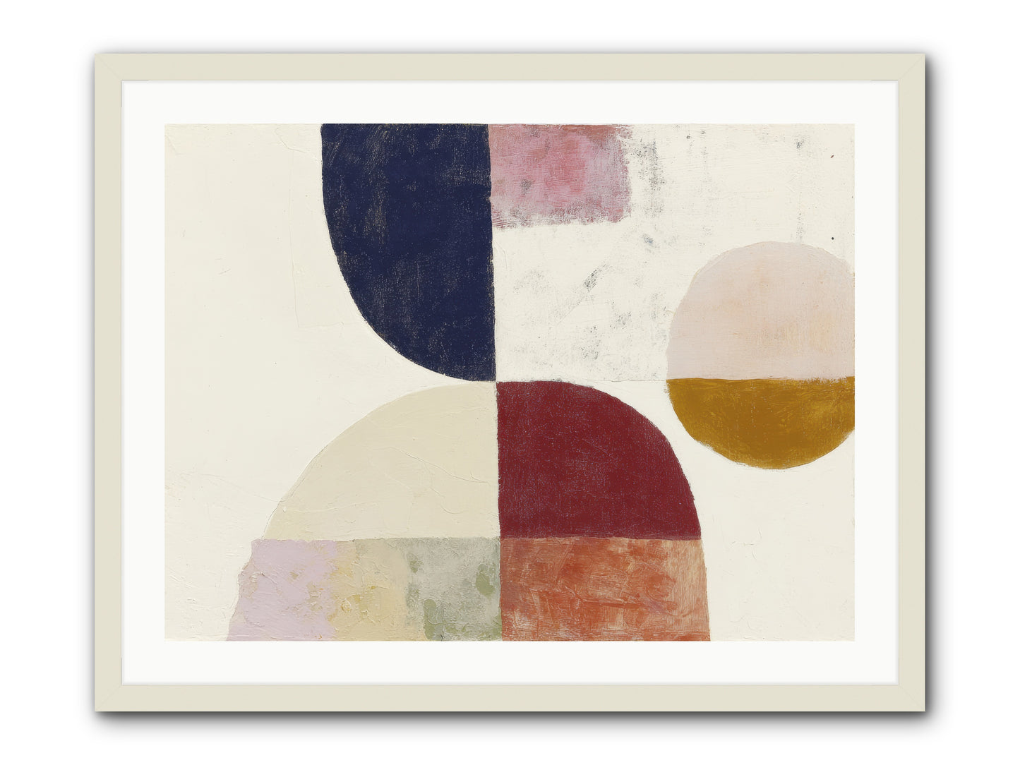 Harrow Gleam -- Framed Print - White 32x24
