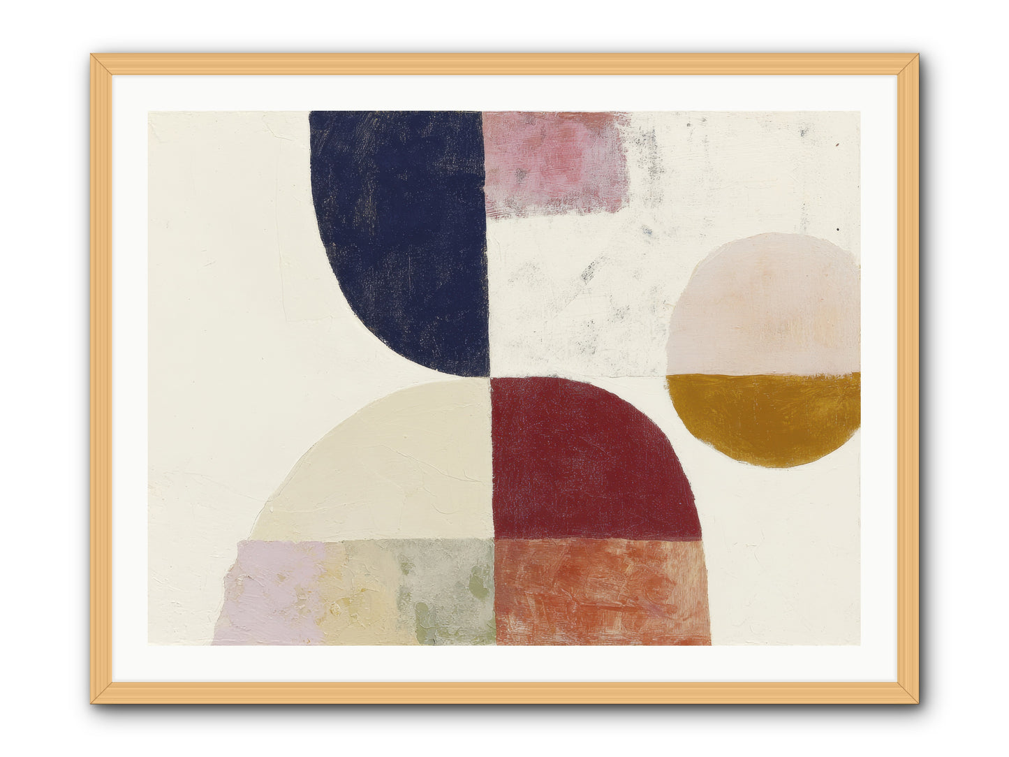 Harrow Gleam -- Framed Print - Natural 40x30