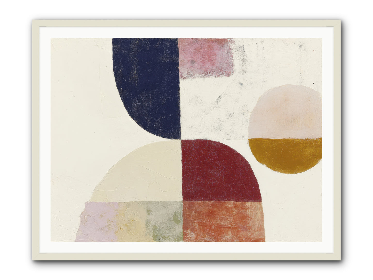 Harrow Gleam -- Framed Print - White 48x36