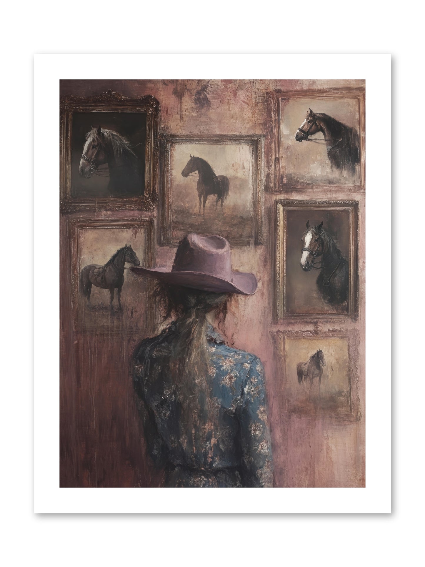 Harvest Moon Ranch -- Paper Print 12x16