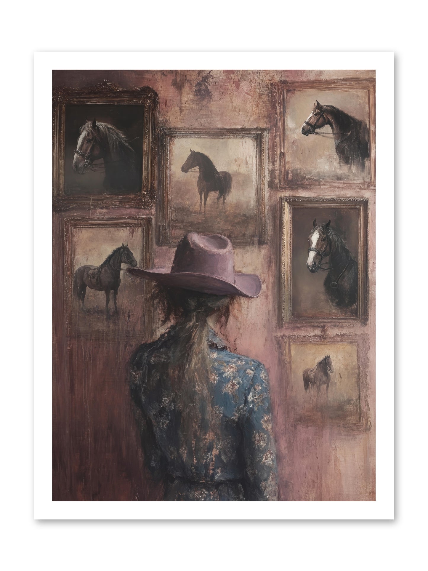 Harvest Moon Ranch -- Loose Canvas Print 18x24
