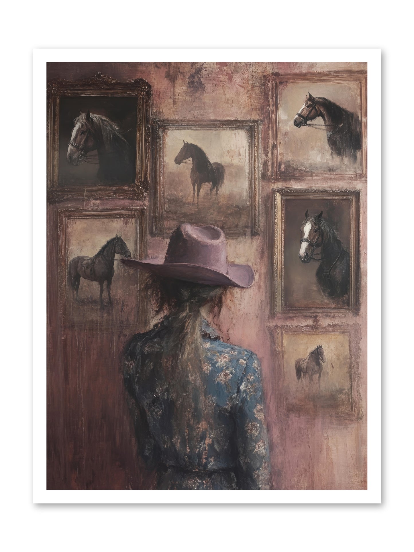 Harvest Moon Ranch -- Loose Canvas Print 24x32