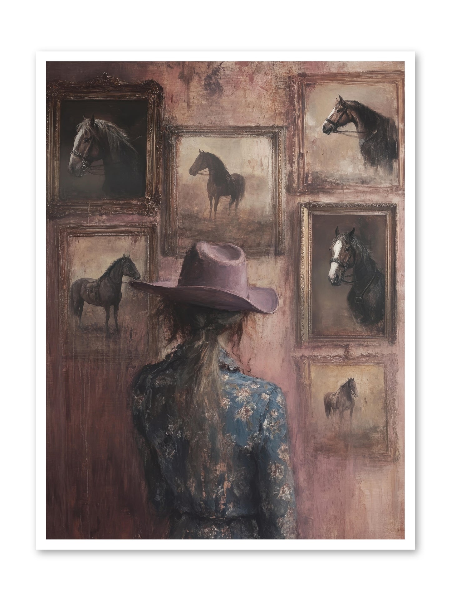 Harvest Moon Ranch -- Loose Canvas Print 36x48