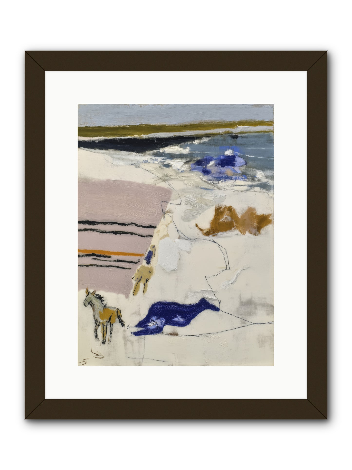 Harvest of Mists -- Framed Print - Black 12x16