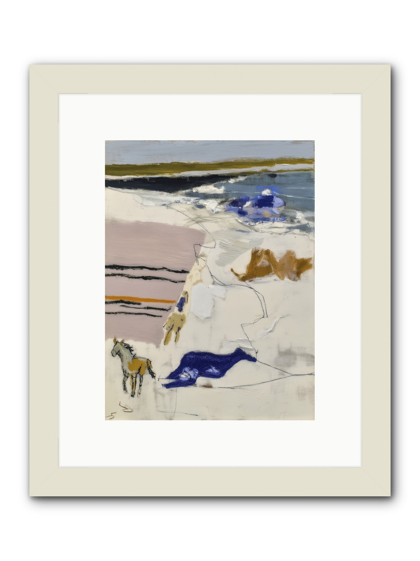 Harvest of Mists -- Framed Print - White 9x12
